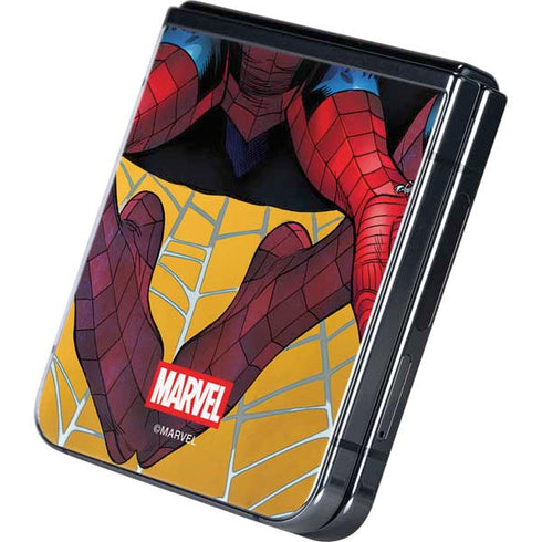 Marvel Spiderman Web Shooting Galaxy Z Flip5 5G Skin